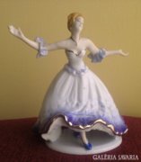 Balerina Regent Crown figurális porcelán 18 cm