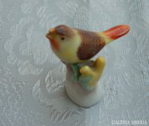 Herendi mini madár - ritka, gyűjtői darab!