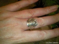 Fáraó ezüst gyűrű