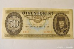 Nagyon szép 50 forint 1989 Unc!!