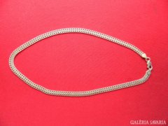 Ezüst nyaklánc olasz sűrűn szemezett 16,8gramm