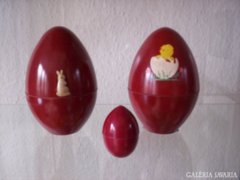 Régi húsvéti tojás tartók, bakelit