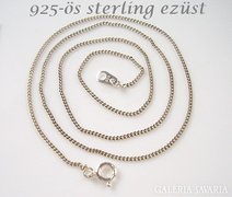  925-ös valódi, sterling ezüst nyaklánc 48cm-es SL-EÜL01