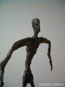 Giacometti, Az elbukó ember, bronz szobor