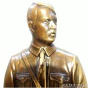 2. világháborús Adolf Hitler náci bronz szobor SS 2.vh