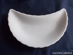 Zsolnay csontos tányér fehér