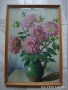 "Virágcsendélet" Akvarell festmény