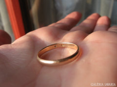 Régi női karikagyűrű aranygyűrű arany gyűrű 14K