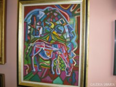 Kozma István festmény eladó , 60x80cm