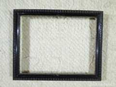 7765 Régi fekete vágható fényképkeret 31 x 23 cm