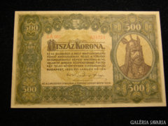 500 Ötszáz Korona 1920 (nagyalakú)