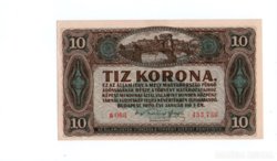 10 korona 1920 UNC