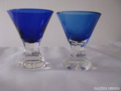2 db színes likőrös pohár