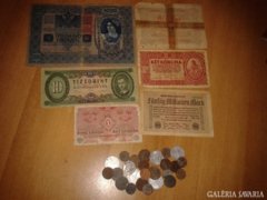 Vegyes pénzek 1848-tól 1960-ig