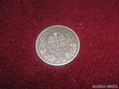 Silver 1 crown, Hungarian