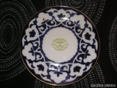 Tashkent porcelain plate, beautiful flawless, oriental porcelain, in original box, 30 cm.