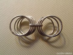 7 soros sterling ezüst gyűrű - retro fazon