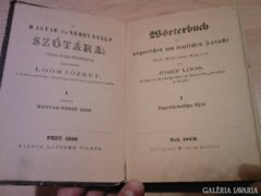 A magyar és német nyelv szótára 1869 