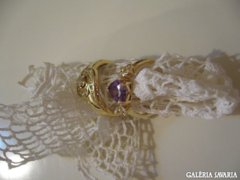 Kettő darab női köves  gyűrű  18 karátos arannyal 