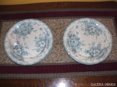 Antik Göteborgi porcelán-fajansz  tányérok (2 db)