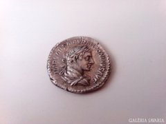 Elagabalus 218-222 Dénár RIC153f. EF Ritkább!(49)