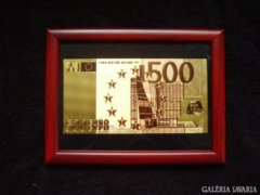  24k arany 500 Euró keretben