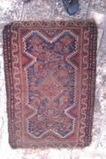 Perzsa szőnyeg shiraz 1920 körüli kézi csomózású 