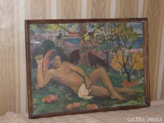 Paul Gauguin - Die Frau des Königs Nyomat Keretben