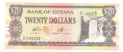 20 dollár 2009. Guyana. UNC