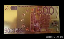 24k arany 500 Euró Gyönyörű