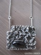 Régi kézműves skandináv ezüst nyaklánc