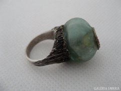 Régi amerikai kézműves ezüst gyűrű 