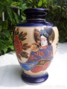 JAPÁN SATSUMA VÁZA, 18 cm,