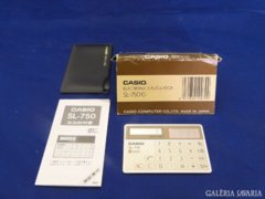 6678 Retro napelemes Casio slim számológép