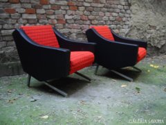 60'-as évek retro design fotel szék több db