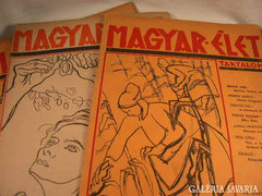 Magyar Élet 1942-43 folyóirat  6 szám