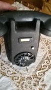 Régi tárcsás angol fali telefon