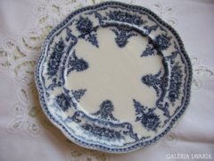 Csodaszép 19. századi Hüttl-Cauldon tányér 