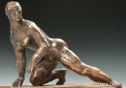 Kerényi Jenő bronz szobor