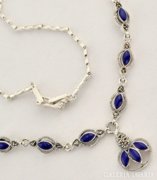Lapis lazuli köves ezüst nyaklánc