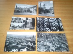 9 képeslap Sopron anno....