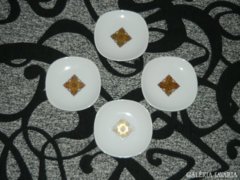 4 db alka-kunst Alboth & Kaiser Bavaria porcelán alátét