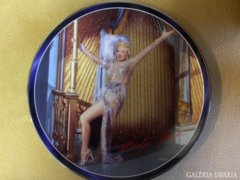 Marilyn porcelán dísz tányér