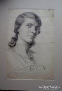 Early portrait of Zilahy irén