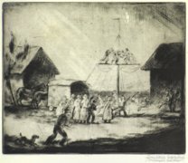 Szőnyi István : Búcsúban