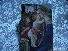 Botticelli: Mária és Jézus képeslap