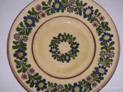 Kishajmás ceramics / baranya m. /, Really impressive large plate, 43 cm!!!