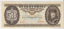 50 forint 1989 UNC