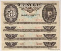 50 forint 1983 7x S.K. UNC