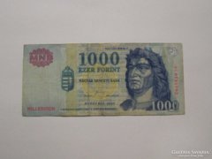 Millenniumi 1000 forintos, 2000-es évj.